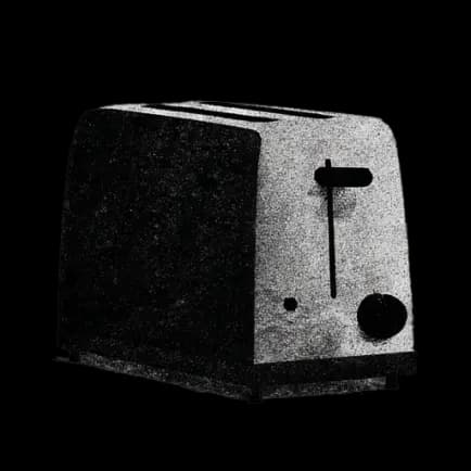 Vintage toaster illustration
